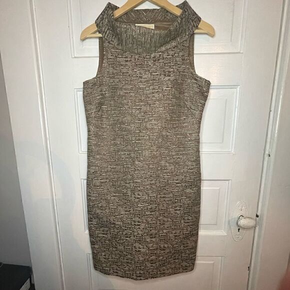 Michael Kors Cowl Neck Sleeveless Dress Size 4 - Picture 11 of 12